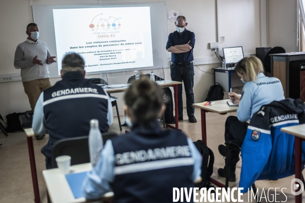 Gendarmerie, formation aux violences conjugales dans les couples homosexuels.