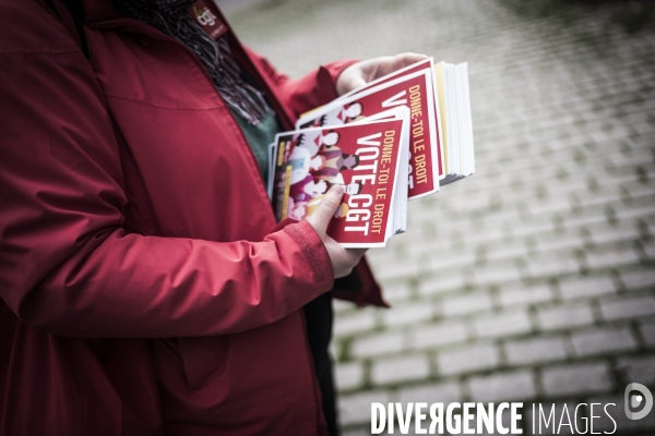 Campagne de la CGT pour les élections TPE