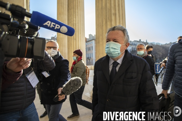 Suite du procès des frères Guérini à Marseille