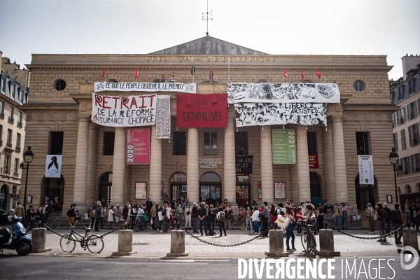 Occupation du théâtre de l Odéon
