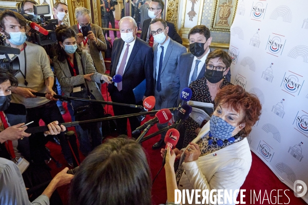 Senat - Declaration commune gauche et droite