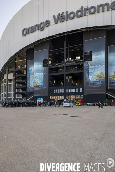 Vaccinodrome au stade Vélodrome de Marseille