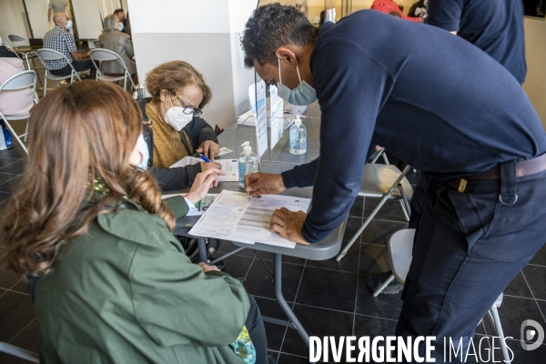 Vaccinodrome au stade Vélodrome de Marseille