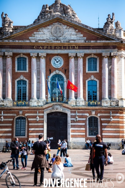 Toulouse : foule avant le confinement