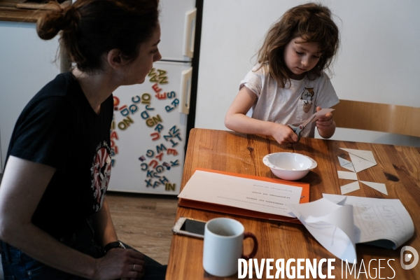 Le retour de la classe a la maison
