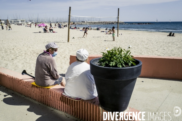 Confinement balneaire a Palavas-les-Flots