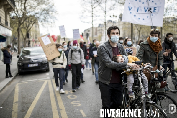 Manifestation et grève dans le secteur de la santé