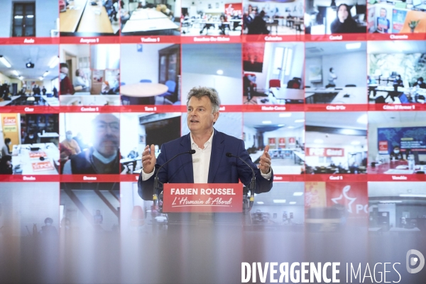 PCF, Fabien Roussel candidat des délégués à la présidentielle 2022