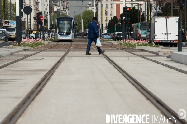 Tramway T9. De Porte de Choisy à Orly