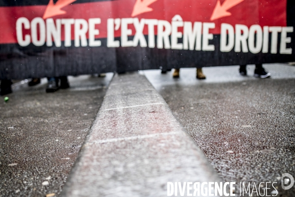 Manifestation contre l extrême droite