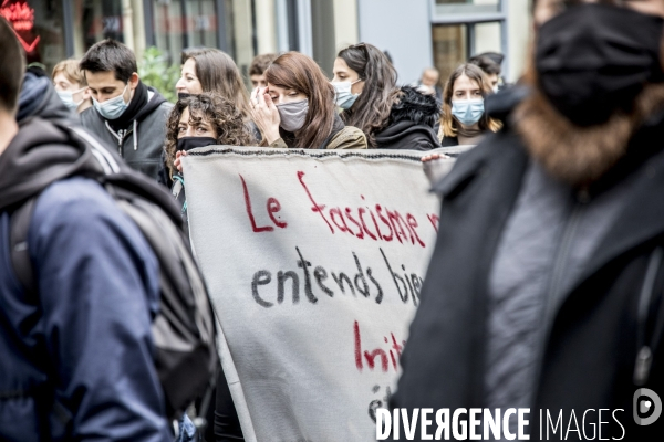 Manifestation contre l extrême droite