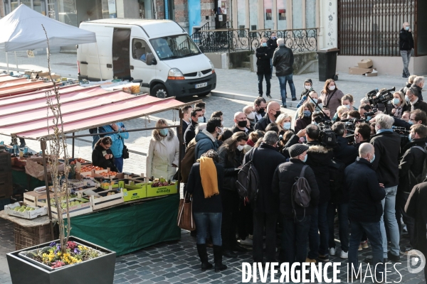 Rn deplacement de marine le pen dans le nord