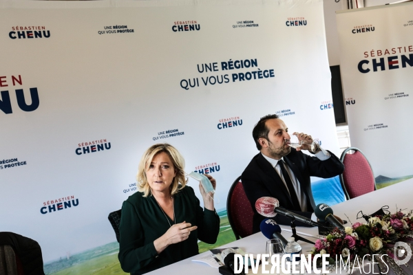 Rn deplacement de marine le pen dans le nord