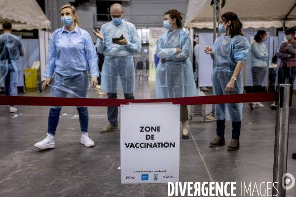 Vaccinodrome Covid-19 de Lyon.