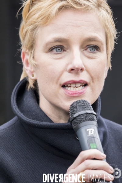 Rassemblement contre le village des Médias (JO 2024)