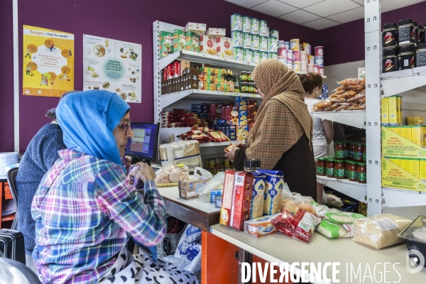 ¢picerie solidaire  Epi Sol  du Secours islamique France (SIF)