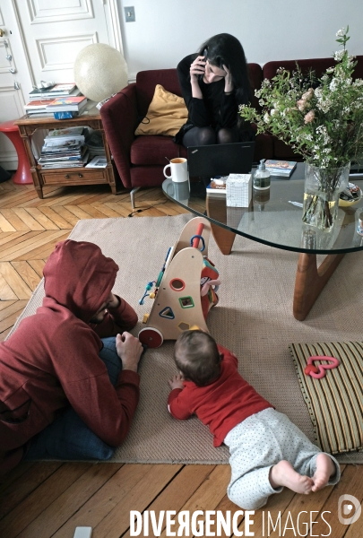 Télétravail avec bébé