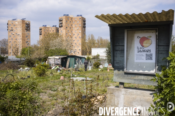 Jardins ouvriers des vertus a aubervilliers.