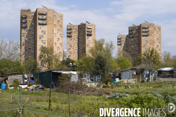 Jardins ouvriers des vertus a aubervilliers.