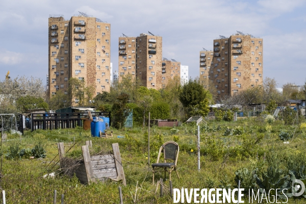 Jardins ouvriers des vertus a aubervilliers.