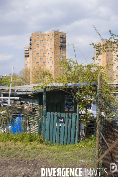 Jardins ouvriers des vertus a aubervilliers.