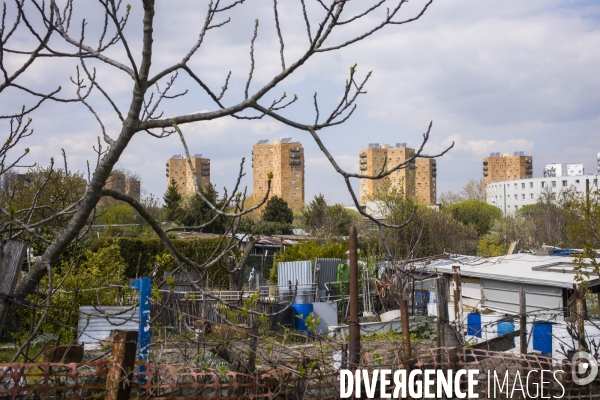 Jardins ouvriers des vertus a aubervilliers.