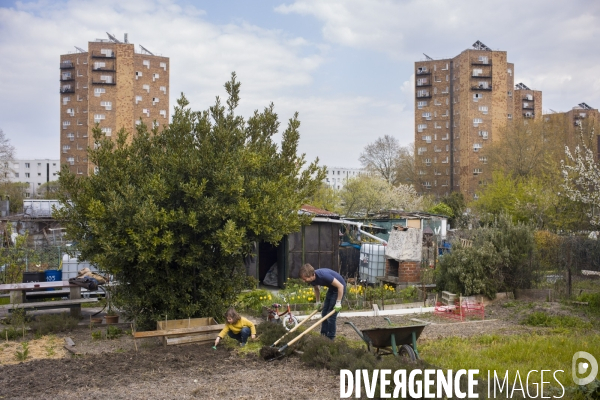 Jardins ouvriers des vertus a aubervilliers.