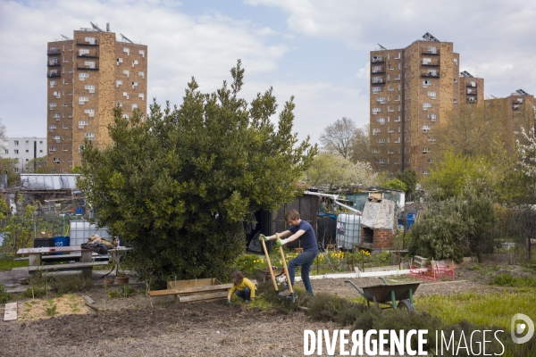 Jardins ouvriers des vertus a aubervilliers.