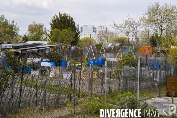 Jardins ouvriers des vertus a aubervilliers.