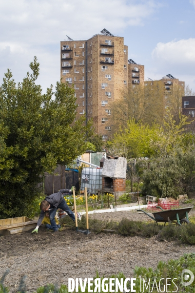 Jardins ouvriers des vertus a aubervilliers.