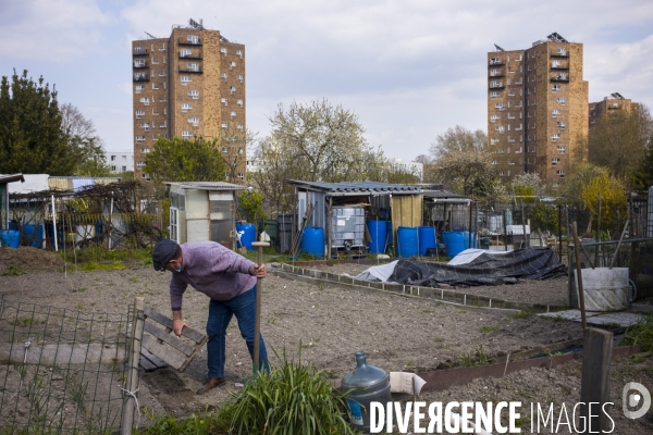 Jardins ouvriers des vertus a aubervilliers.