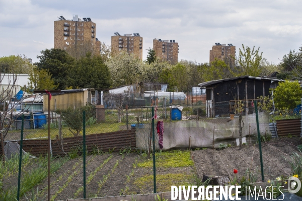 Jardins ouvriers des vertus a aubervilliers.