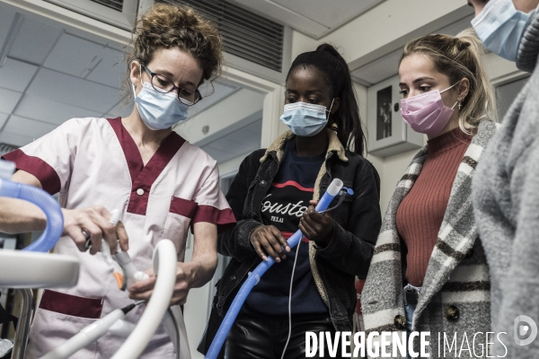 Formation en réanimation pour infirmières.