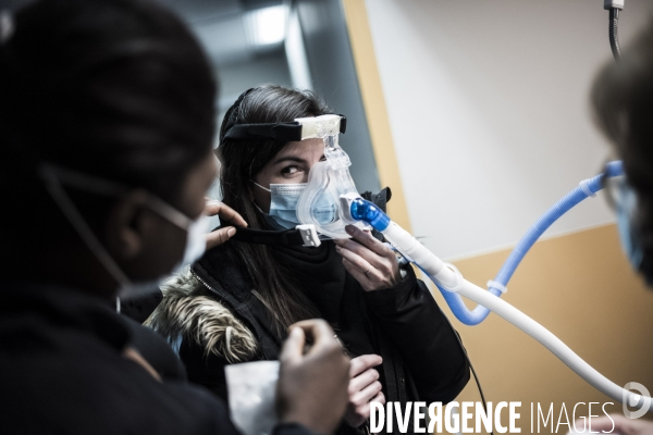 Formation en réanimation pour infirmières.