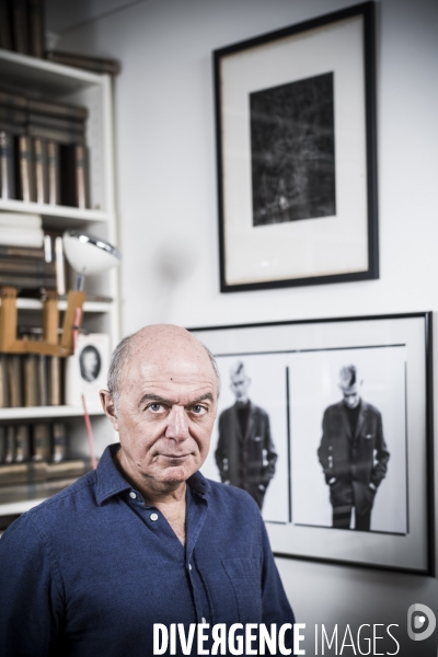 Portrait de pierre assouline, ecrivain et journaliste.