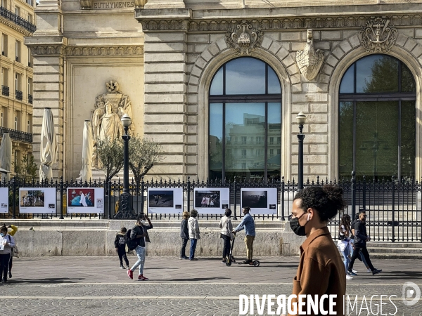 Exposition Photojournalisme Marseille - Canebière