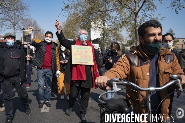 Mobilisation contre la destruction des jardins ouvriers