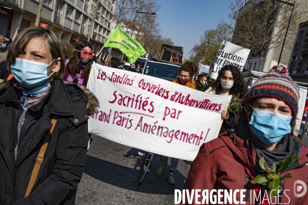 Mobilisation contre la destruction des jardins ouvriers