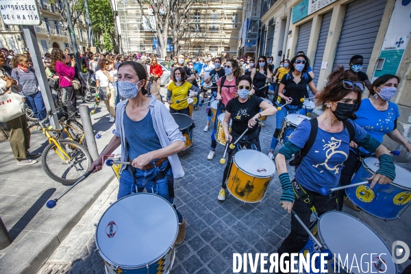 Déambulation Mani Festive à Marseille