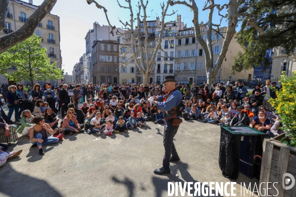 Déambulation Mani Festive à Marseille