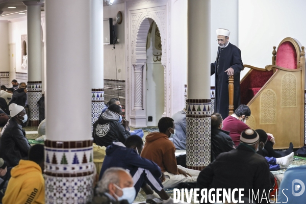 Mosquée de BORDEAUX, prière du vendredi sous COVID