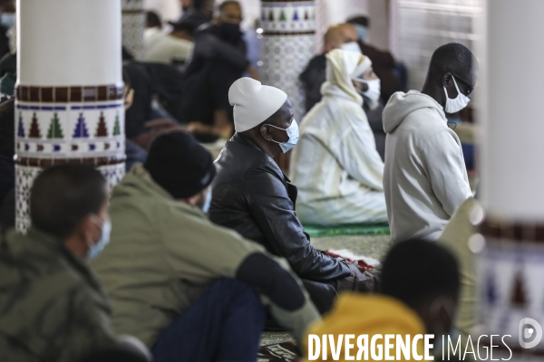 Mosquée de BORDEAUX, prière du vendredi sous COVID