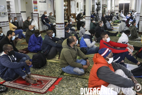 Mosquée de BORDEAUX, prière du vendredi sous COVID