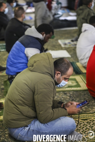 Mosquée de BORDEAUX, prière du vendredi sous COVID