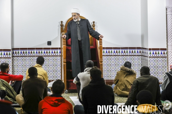 Mosquée de BORDEAUX, prière du vendredi sous COVID