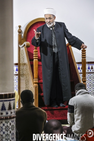 Mosquée de BORDEAUX, prière du vendredi sous COVID