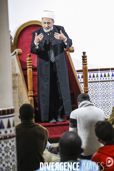 Mosquée de BORDEAUX, prière du vendredi sous COVID