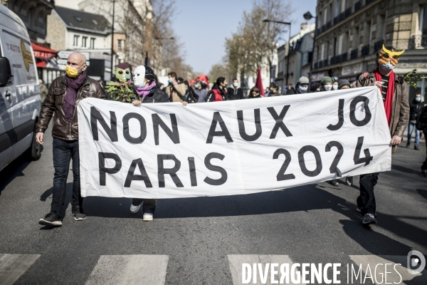 Manifestation pour sauver les jardins ouvriers d Aubervilliers