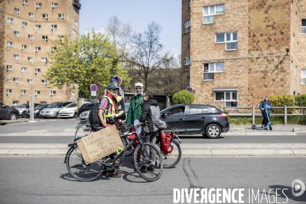 Manifestation pour sauver les jardins ouvriers d Aubervilliers