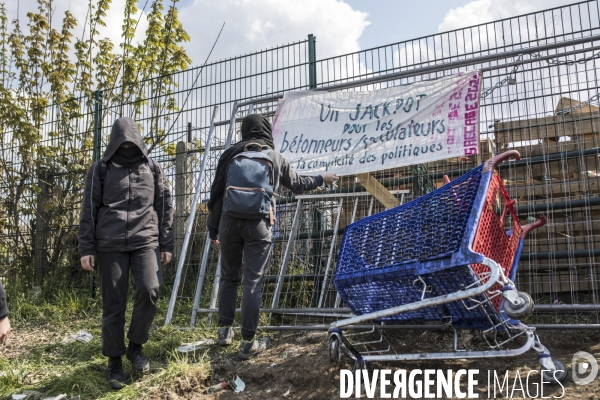 Manifestation pour sauver les jardins ouvriers d Aubervilliers